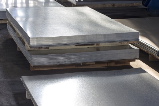 Brushed Clear Anodized Aluminum Sheet .040"X48"x96"