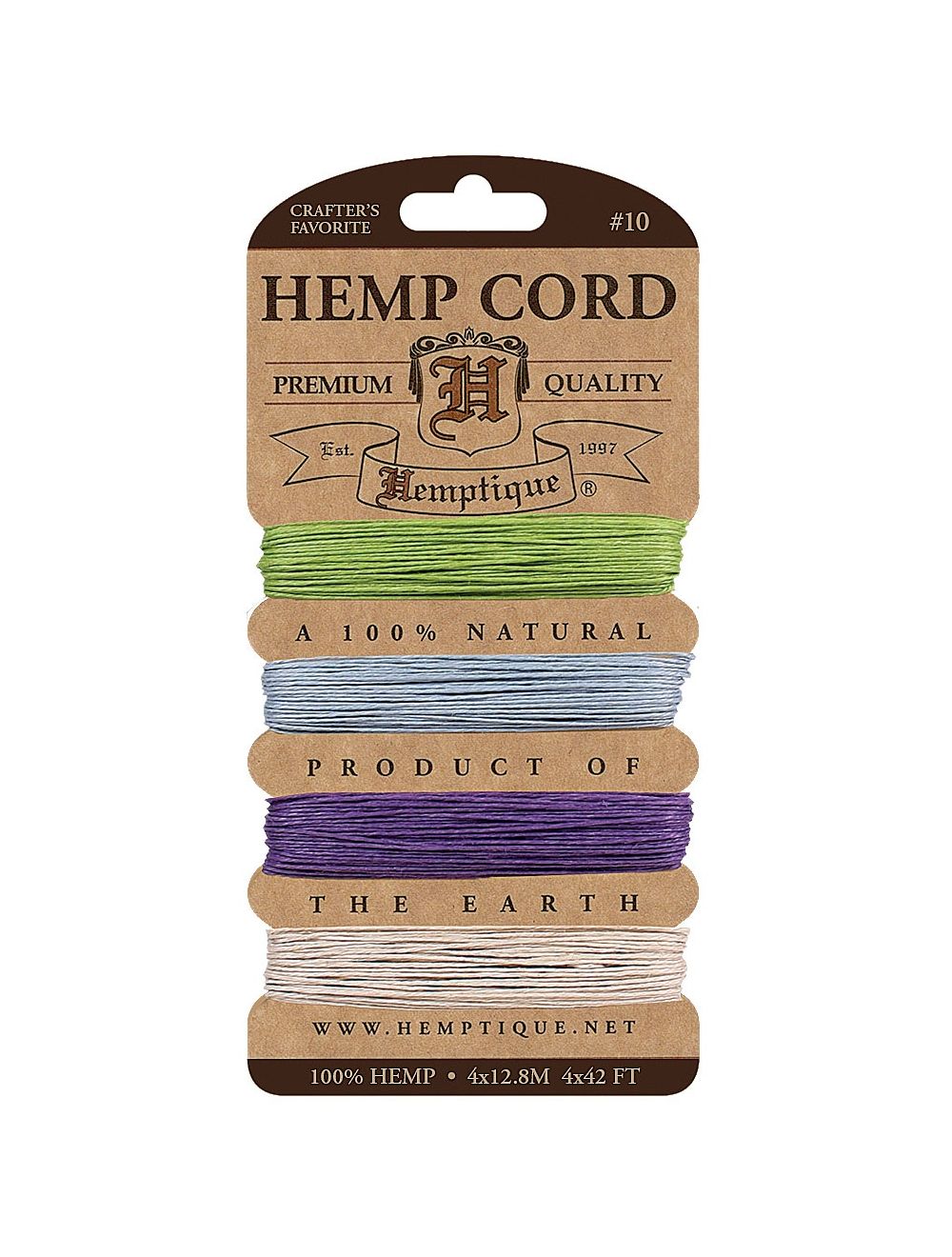 Hemptique Hemp Cord Spool 20lb 205