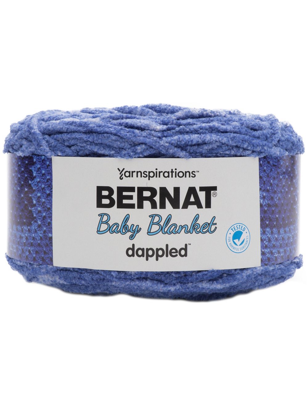 Bernat Blanket Big Ball Yarn Gray Blue