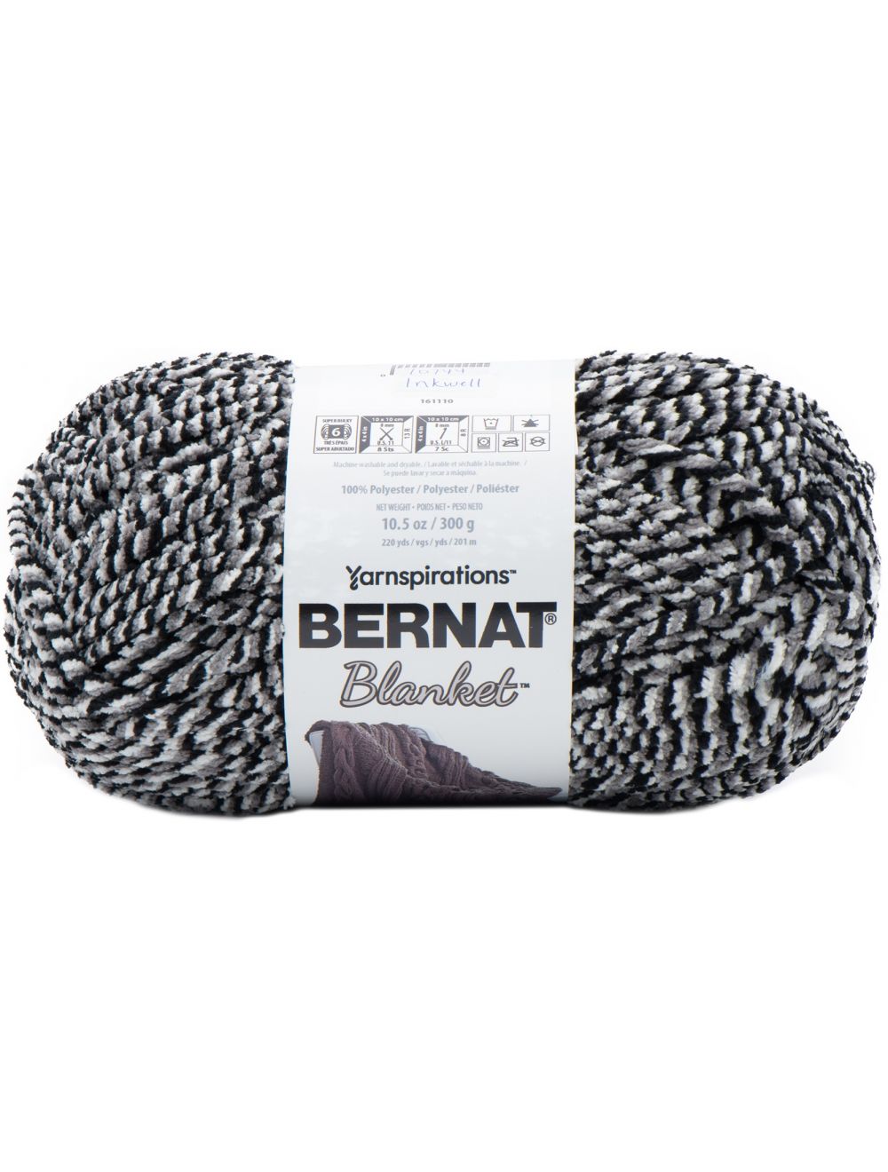 Bernat Blanket Big Ball Yarn-Inkwell