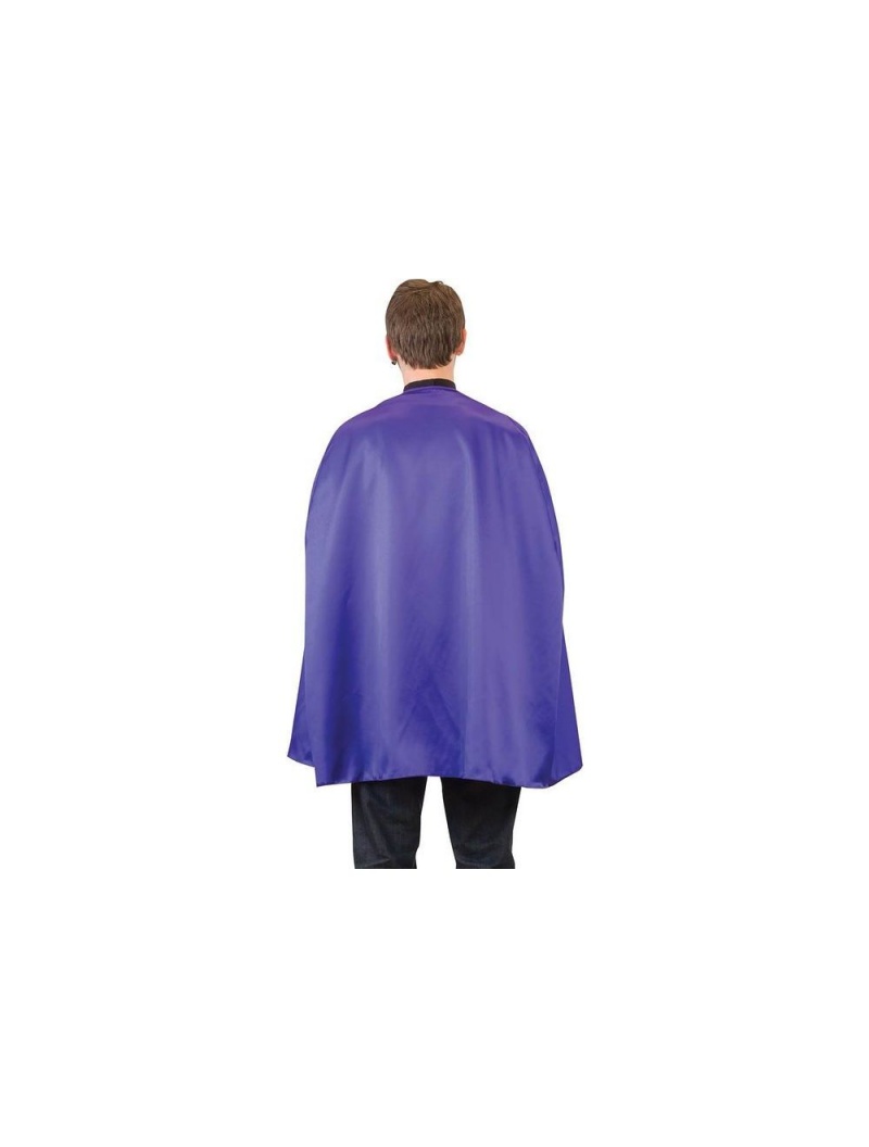 Mens Costume Accessory Superhero Cape Purple