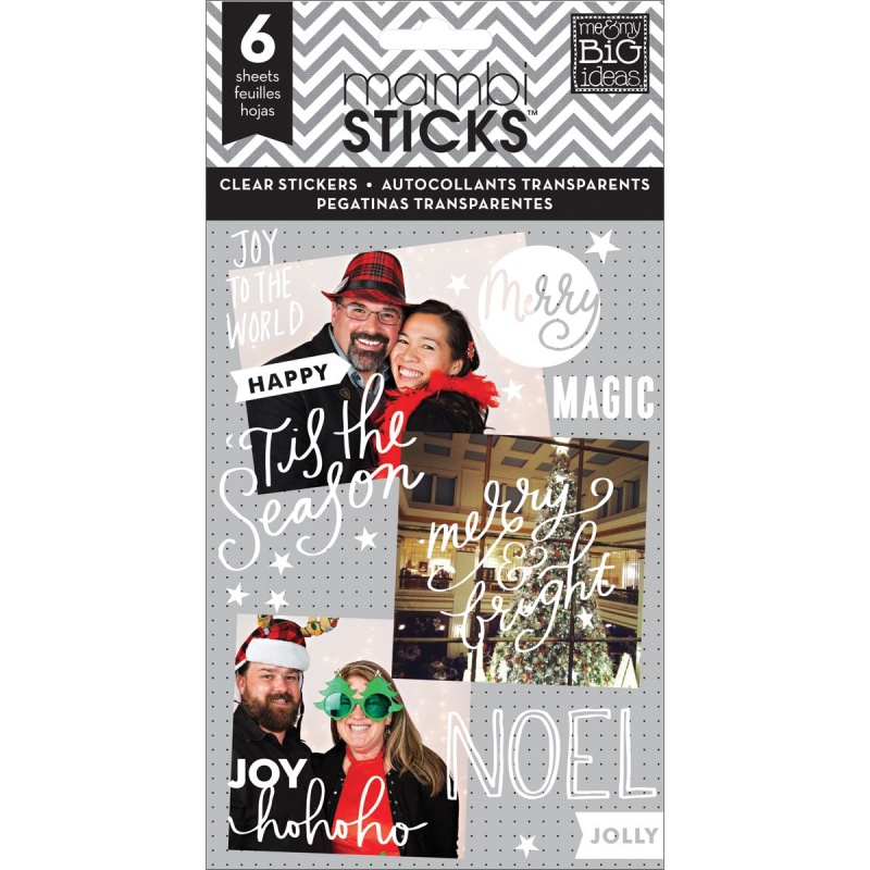 Me And My Big Ideas Joy To The World Clear Sticker SAV-FC01988804