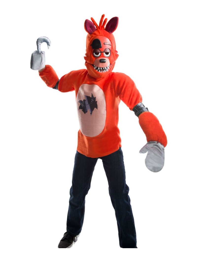 Kid's Five Nights At Freddy's Deluxe Foxy Costume Male Meduim