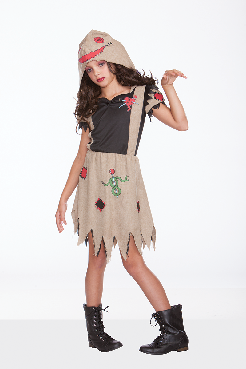 Halloween Wholesalers Voodoo Dolly Kid Costume