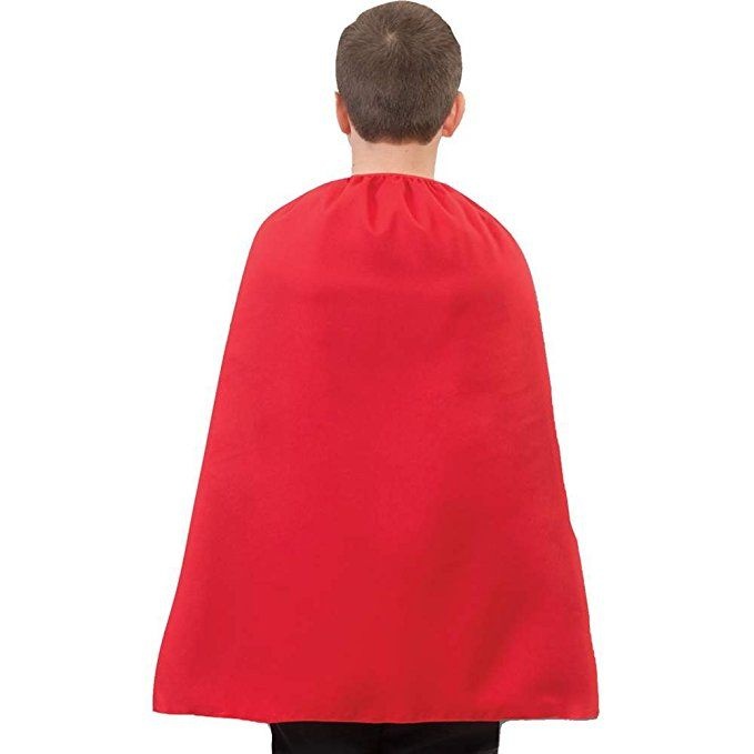 Red Superhero Child