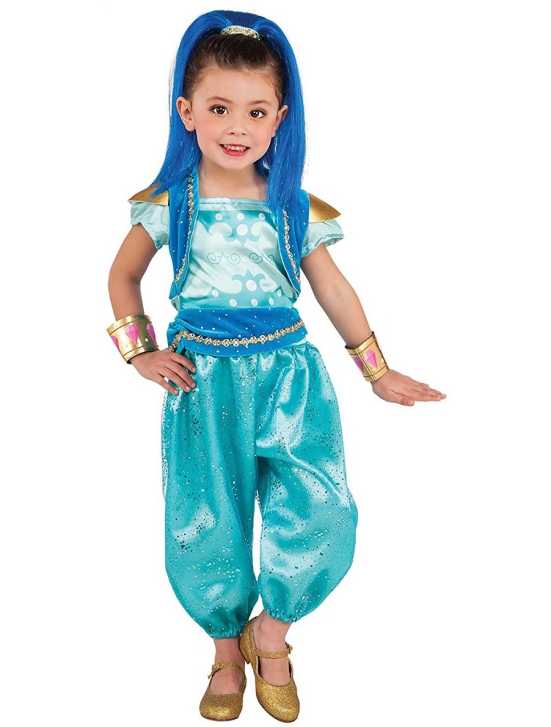 Shimmer And Shine Deluxe Shine Child Girls Costume Small