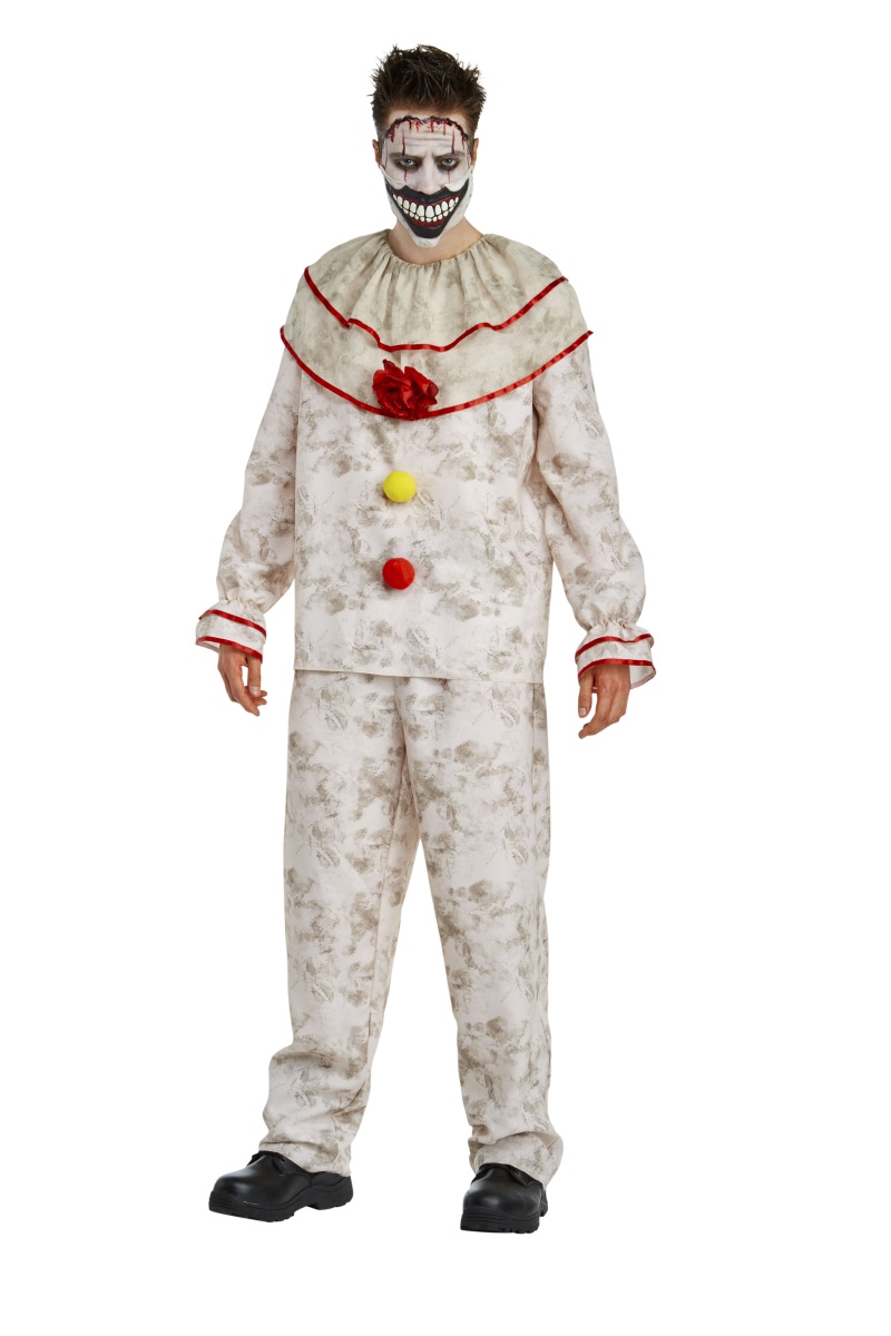 Men's American Horror Story Freak Show Twisty The Clown Costume, Small