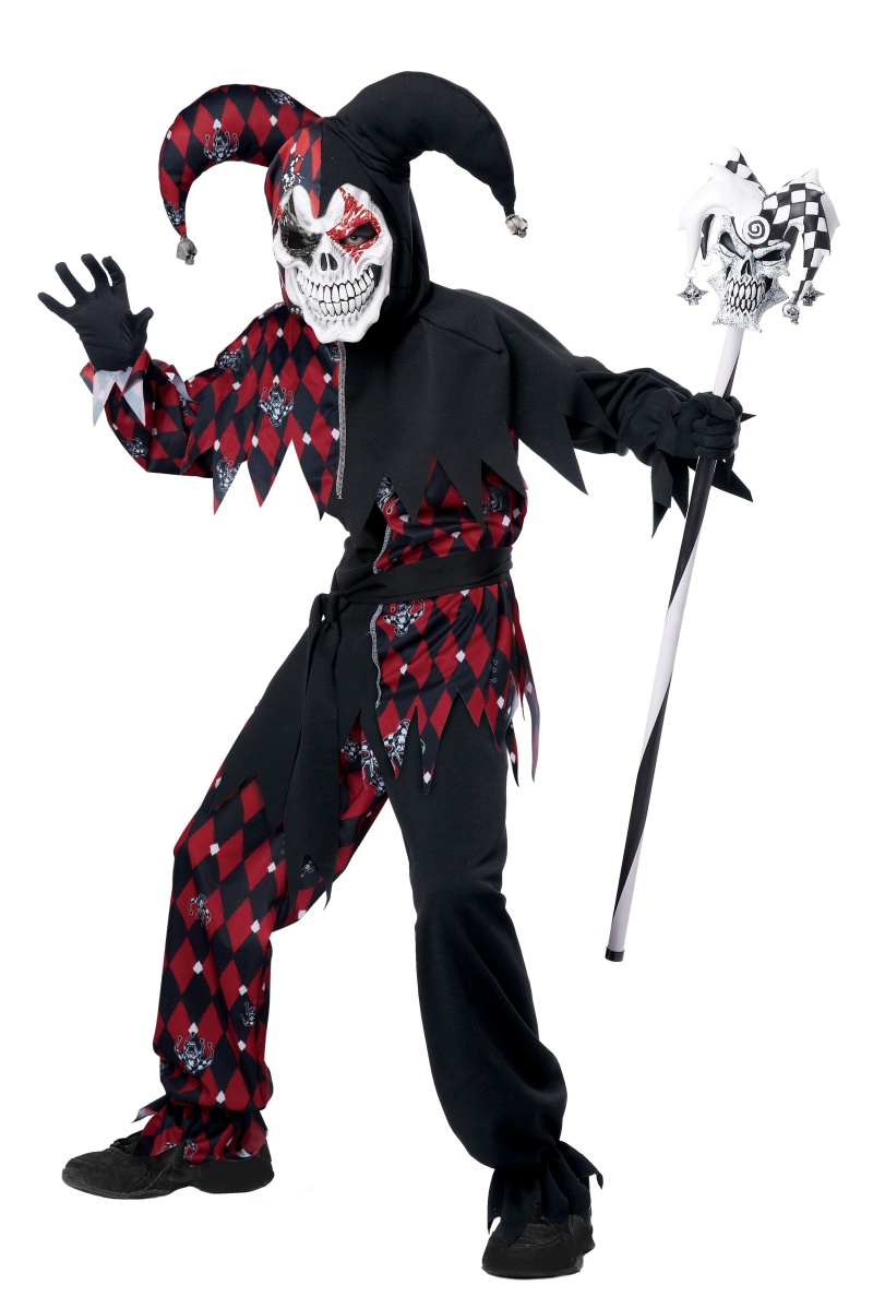 California Costumes Sinister Jester Costume, One Color, Extra Large