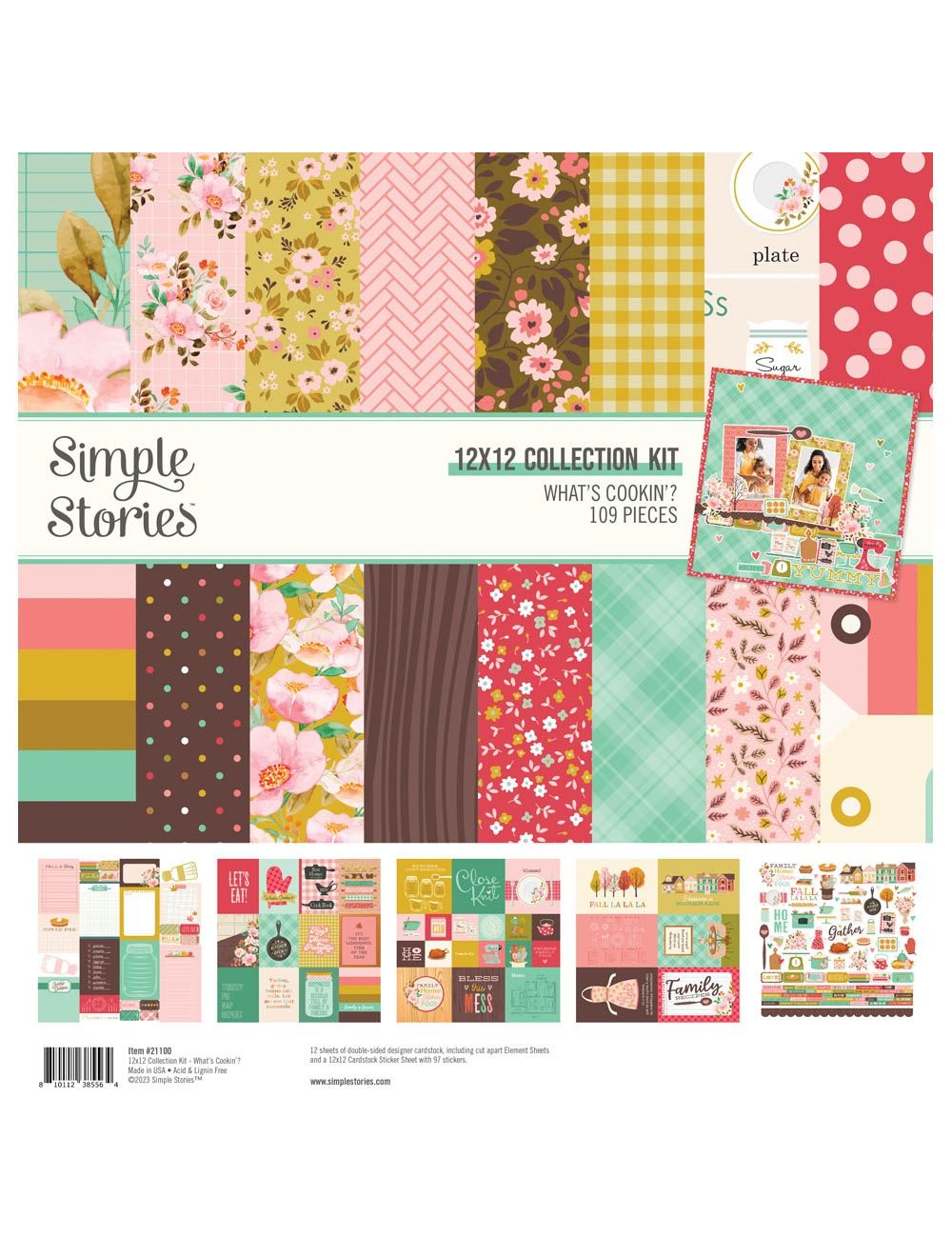 Simple Stories 12x12 Retro Summer Collector's Essential Kit