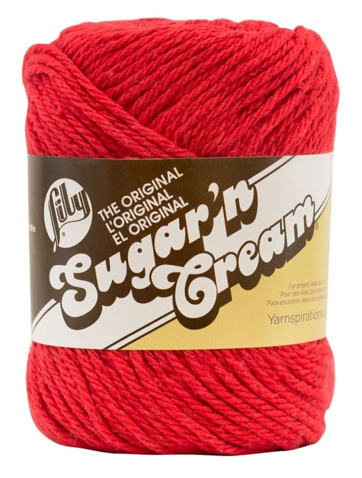 Lily Sugar 'n Cream Yarn White