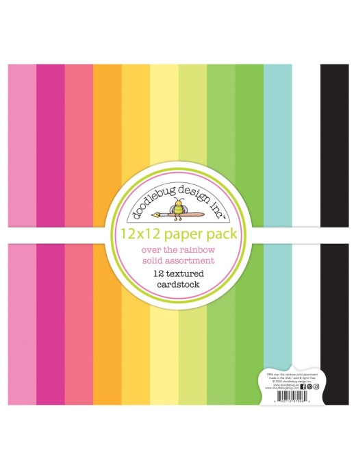 Doodlebug Design - Over the Rainbow - 12x12 Double-Sided Cardstock - O – TM  on the Go!