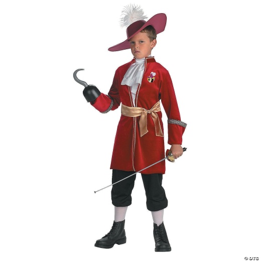 Toddler Boy S Captain Hook Costume 3T4t