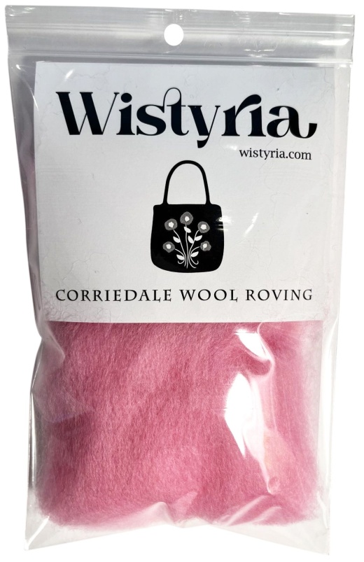 Wistyria Editions Ultra Fine 100% Wool Roving - 14 Inch C And Y