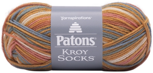 Patons Kroy Socks Yarn Mid Century Stripes 1 Pack Of 1 Skein