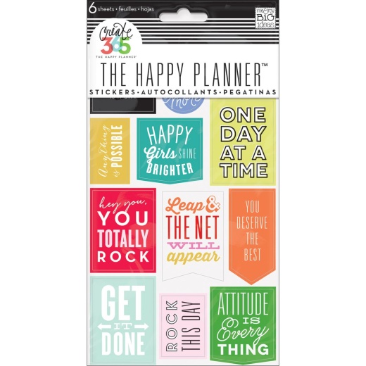 Me And My Big Ideas Create 365 Happy Planner Sticker Show Up