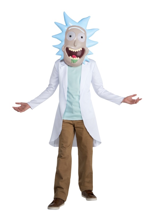 Adult Rick and Morty Rick Costume Large 12-14