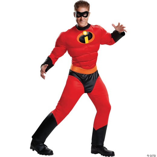 Mens Mr. Incredible Costume 2Xl