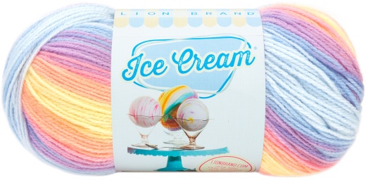 Lion Brand Ice Cream Yarn Parfait - Soft, Whimsical, and Wonderfully Creative Yarn