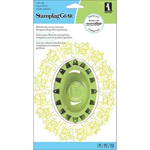 Inkadinkado Stamping Gear Oval Cog Collection Stamping Tool