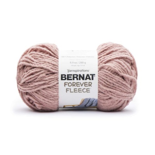 Spinrite Bernat Forever Fleece Yarn Rose Hip Pack Of 1 Skein