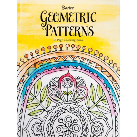 Coloring Book Geometric Patterns