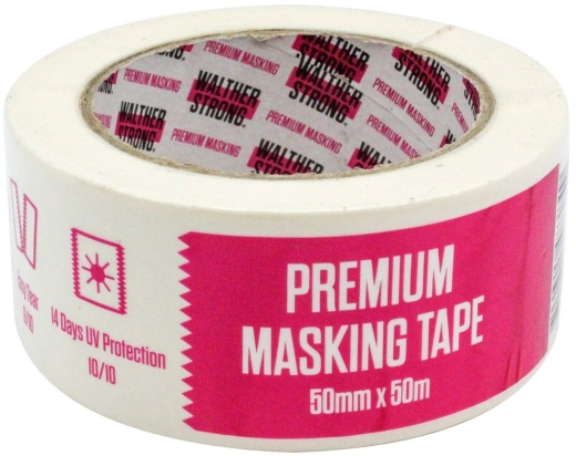 Walther Strong Pro Masking 14 Day Tape 50Mmx50m Beige