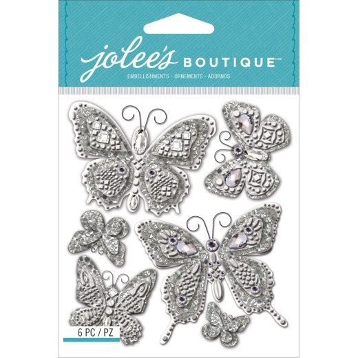 Jolee S Bling Stickers Butterflies