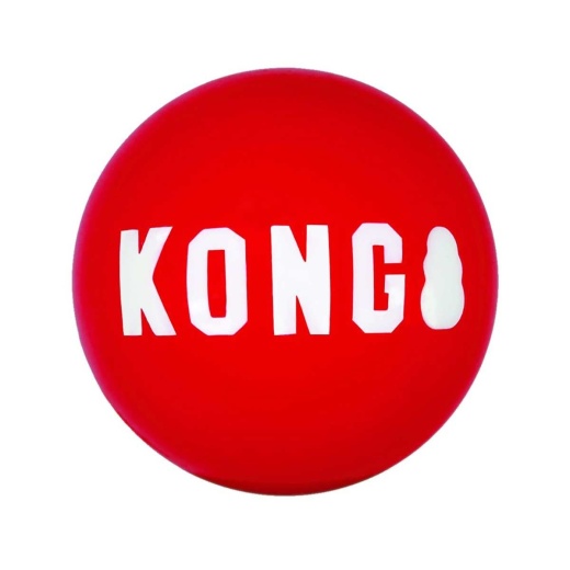 KONG Signature Ball Large - The Perfect Fetch Toy for Dogs