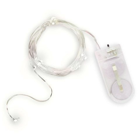 Moon Lights Led Silver Plated Copper Wire Warm Lights - Darice Crafts AC