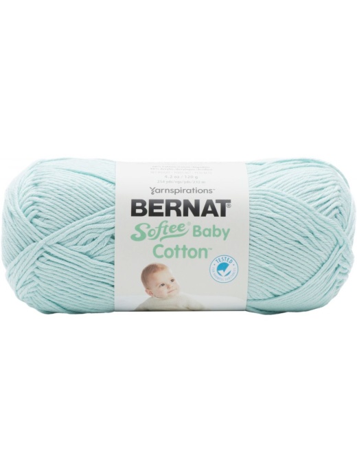 Bernat Softee Baby Cotton Yarn - Soft Plum