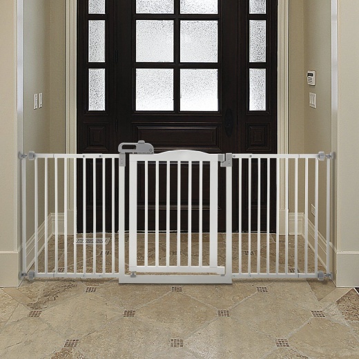 Richell One Touch Gate II Wide in White
