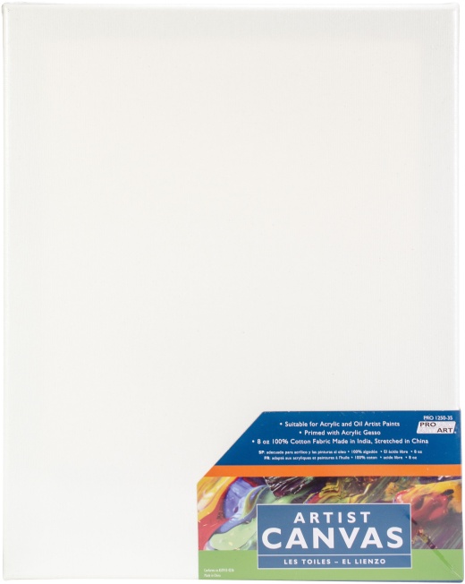 Pro Art Stretched Artist Canvas 11 X14 Inch Inch