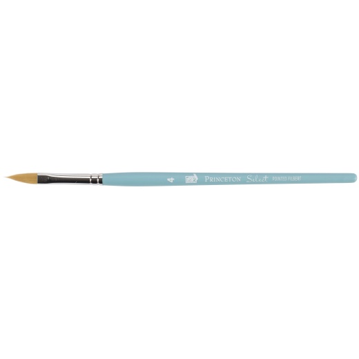 Select Bristle Brush Pointed Filbert Size 4