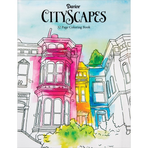 Coloring Book Cityscapes