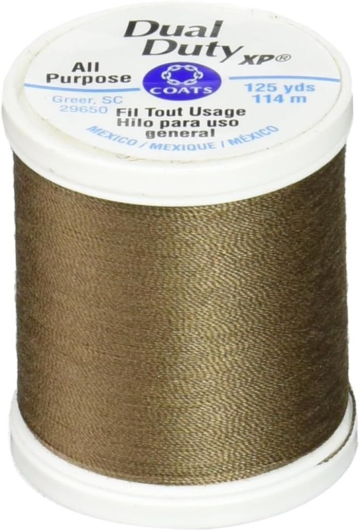 Coats Dual Duty XP General Purpose Thread 125Yd Summer Brown