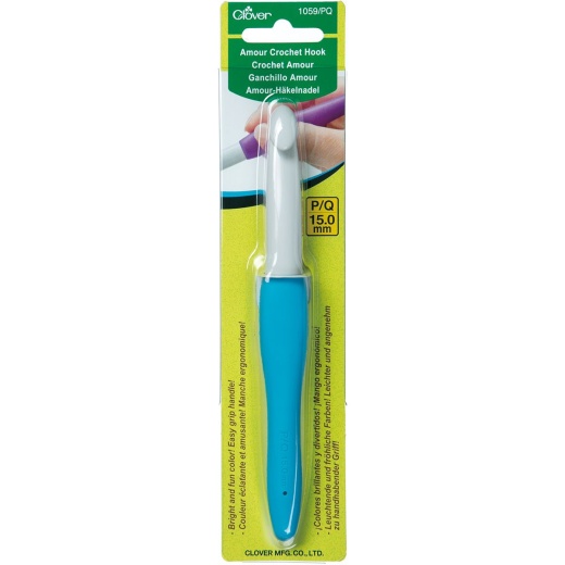 Clover Amour Crochet Hook Size P Q 15Mm