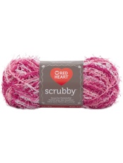 Red Heart Scrubby Yarn-Tropical