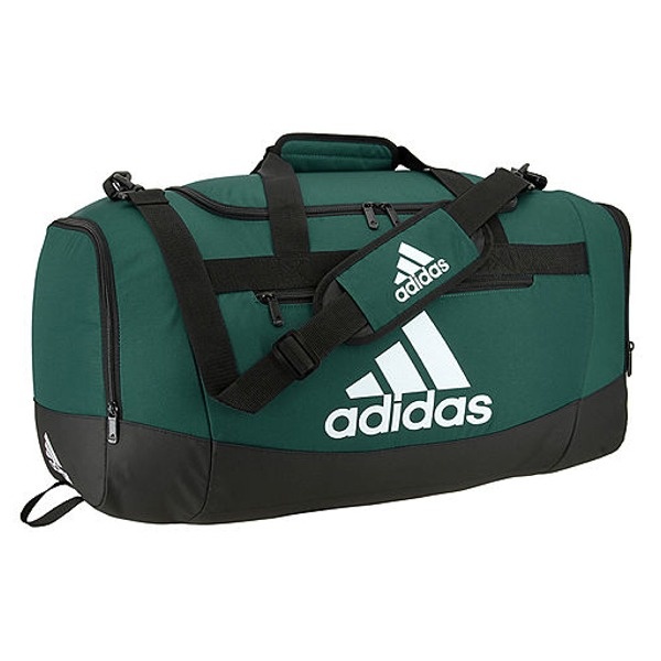Adidas Defender Iv Small Green Duffel Bag Color: Dark Green. Size: 20.5" X 12" X 11"