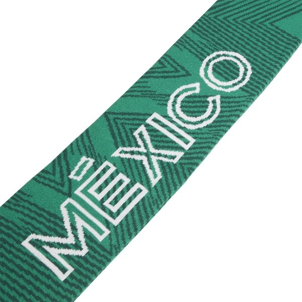 Adidas Mexico Fmf Knit Scarf Color: Green. Size: 53" X 6.5" X 3.5"