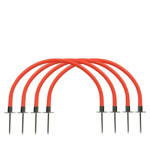 Soccer Garage Kwik Goal Training Arches - Orange, 14.5"H X 25"W