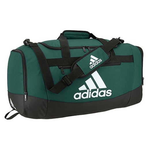 Adidas Defender IV Duffel Bag Dark Green - 20.5" X 12" X 11"