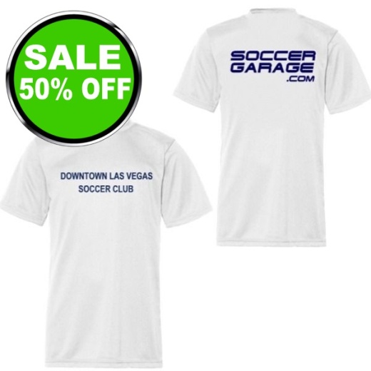 Downtown Las Vegas Sc 2022-23 White Training Jersey Size: Adult Women's Large. Color: White