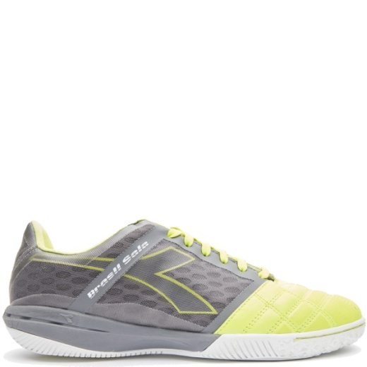 Diadora Brasil Sala Id Black/Neon Indoor Soccer Shoes