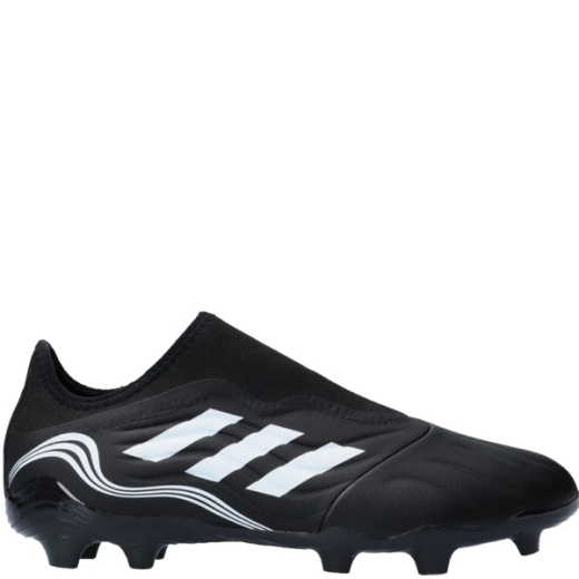 Adidas Copa Sense Laceless Soccer Cleats - Black/White - Size 13