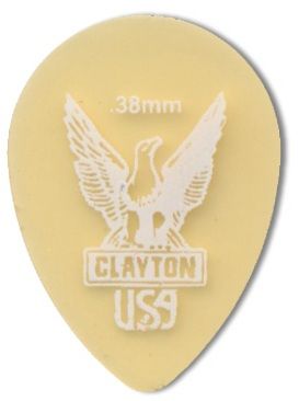 Steve Clayton Ultem Tortoise Pick: Small Teardrop