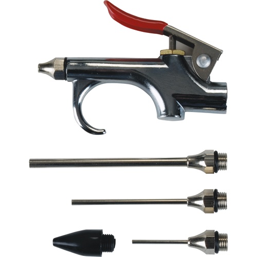Blow Gun Kit With 5 Interchangeable Tips