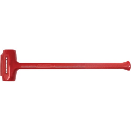 One-Piece Dead Blow Hammers-Sledge, 8 Lbs., Textured Grip, 30" l