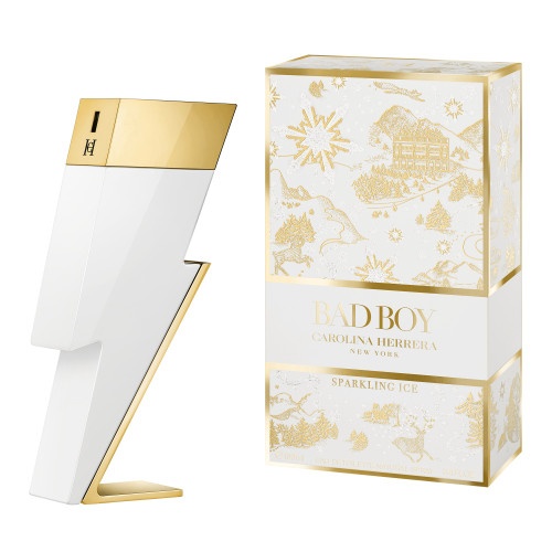 Carolina Herrera Bad Boy Sparkling Ice Eau De Toilette Spray - 3.4 oz