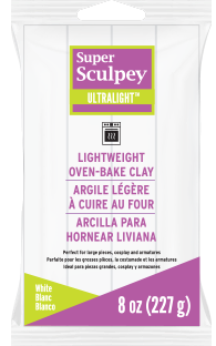 Sculpey Sculpey III Oven-Bake Polymer Clay 2oz White Glitter 539