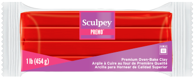 Sculpey Premo™ Clay Cadmium Red Hue 1 Lb Pe1 5382